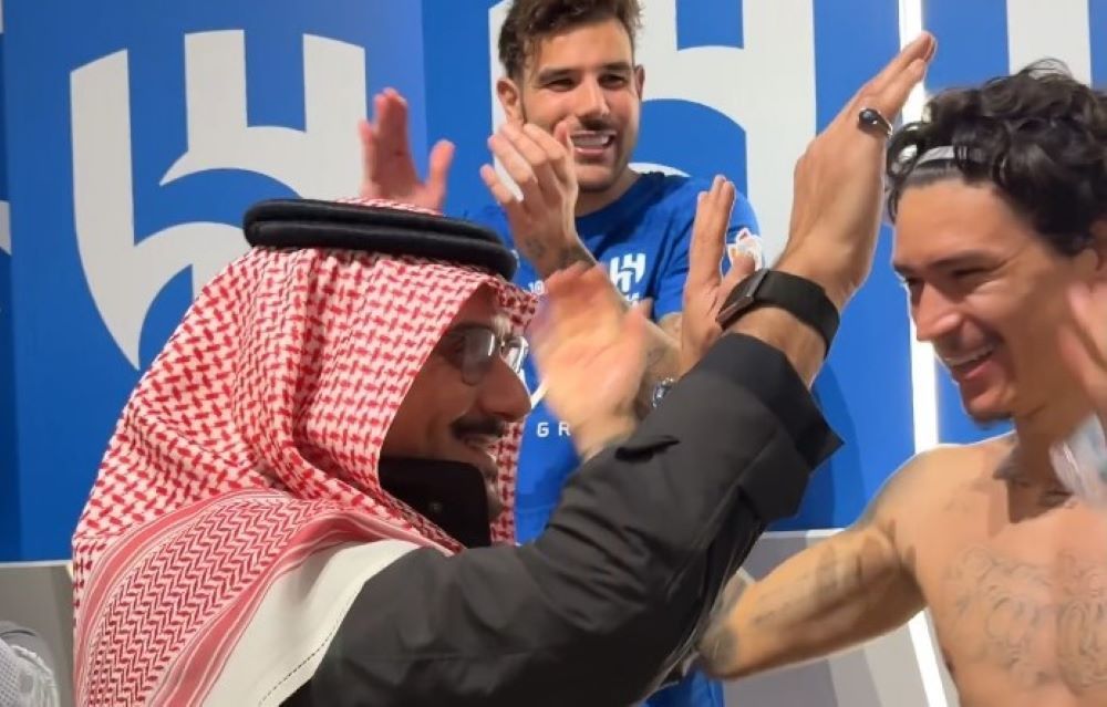 El presidente de Al-Hilal de Arabia Saudita, saludó a Darwin Núñez