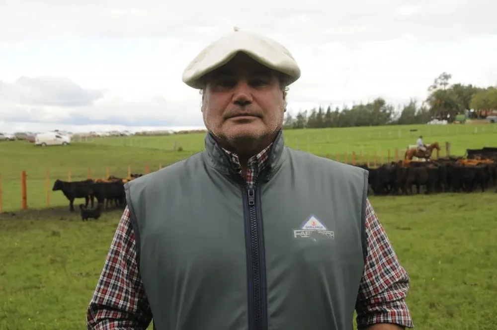 Álvaro Díaz Nadal, presidente de la Sociedad de Criadores Angus del Uruguay.