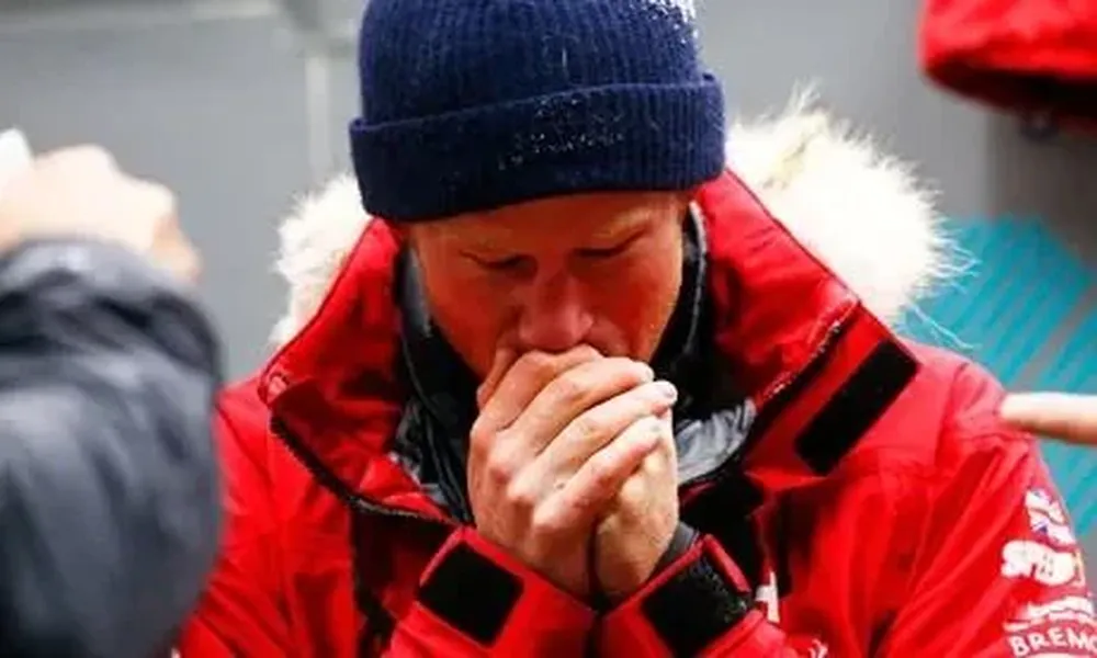 Principe Harry en la Antártida