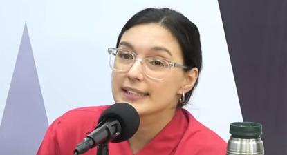 Micaela Melgar, diputada del Frente Amplio