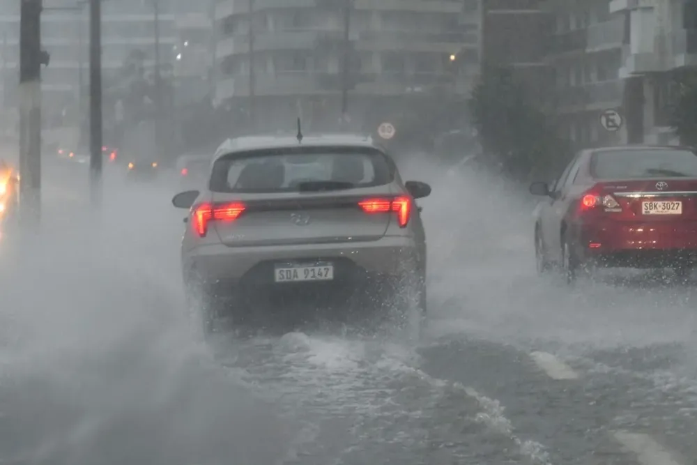 El pasado sábado Inumet emitió un aviso por tormentas muy fuertes y lluvias copiosas hasta el miércoles