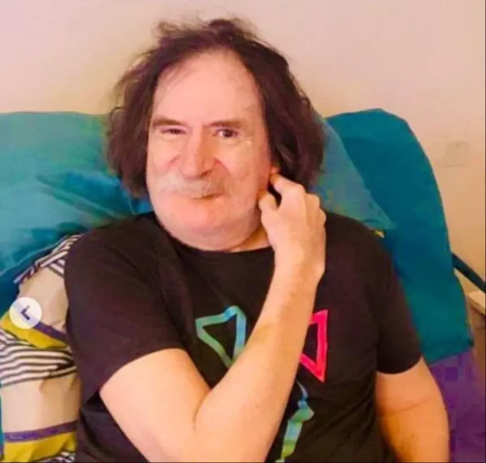 El artista debió atravesar una internación recientemente