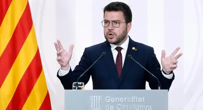 Pere Aragonés, presidente de la Generalitat