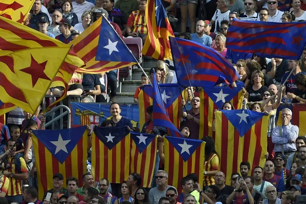 Las banderas de Cataluña están prohibidas para la final de la Copa del rey, a disputarse mañana