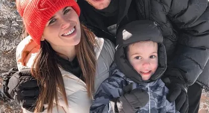 Federico Valverde salió a pasear con su familia pese al frío que hace en España