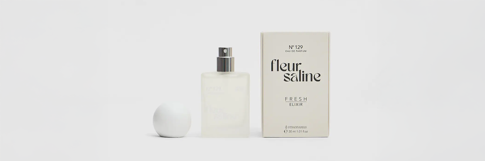 Stradivarius Nº129 Fleur Saline Eau de Parfum, retirado del mercado.