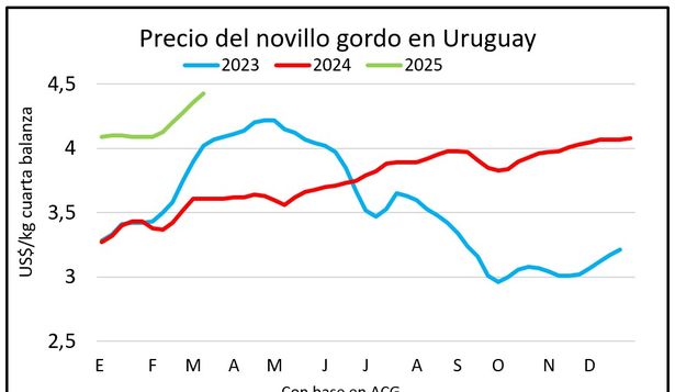 Mercado ganadero, por Blasina y Asociados.