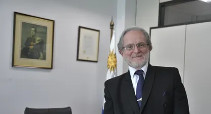 El director de UTE por Cabildo Abierto, Enrique Pées Boz.