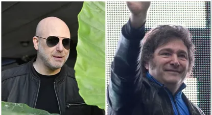 la reaccion de orlando petinatti ante el triunfo de javier milei: festejo y se acordo de la izquierda