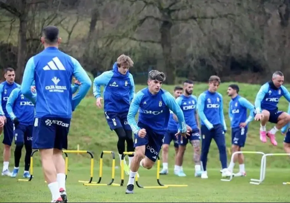 Homenchenko en el entrenamiento