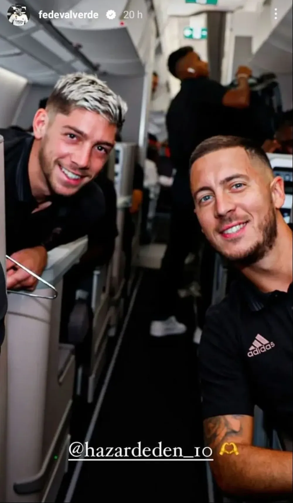 El mensaje de agradecimiento de Fede Valverde para Eden Hazard tras la sorprendente decisión que tomóEl mensaje de agradecimiento de Fede Valverde para Eden Hazard tras la sorprendente decisión que tomó