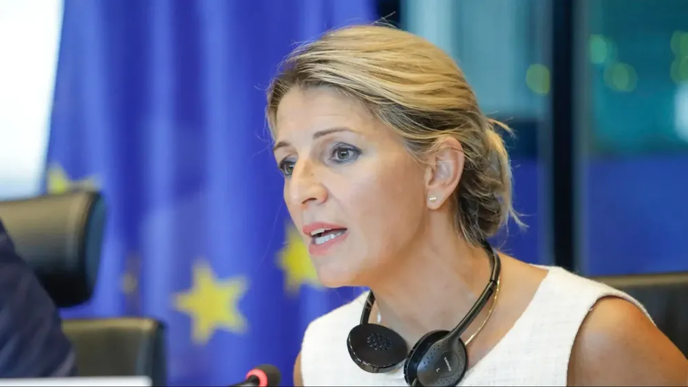 Yolanda Díaz, líder de Sumar.