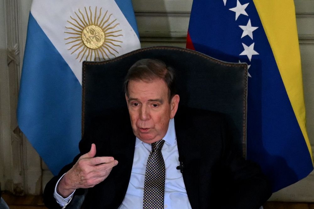 Edmundo González en Argentina - AFP.jpg