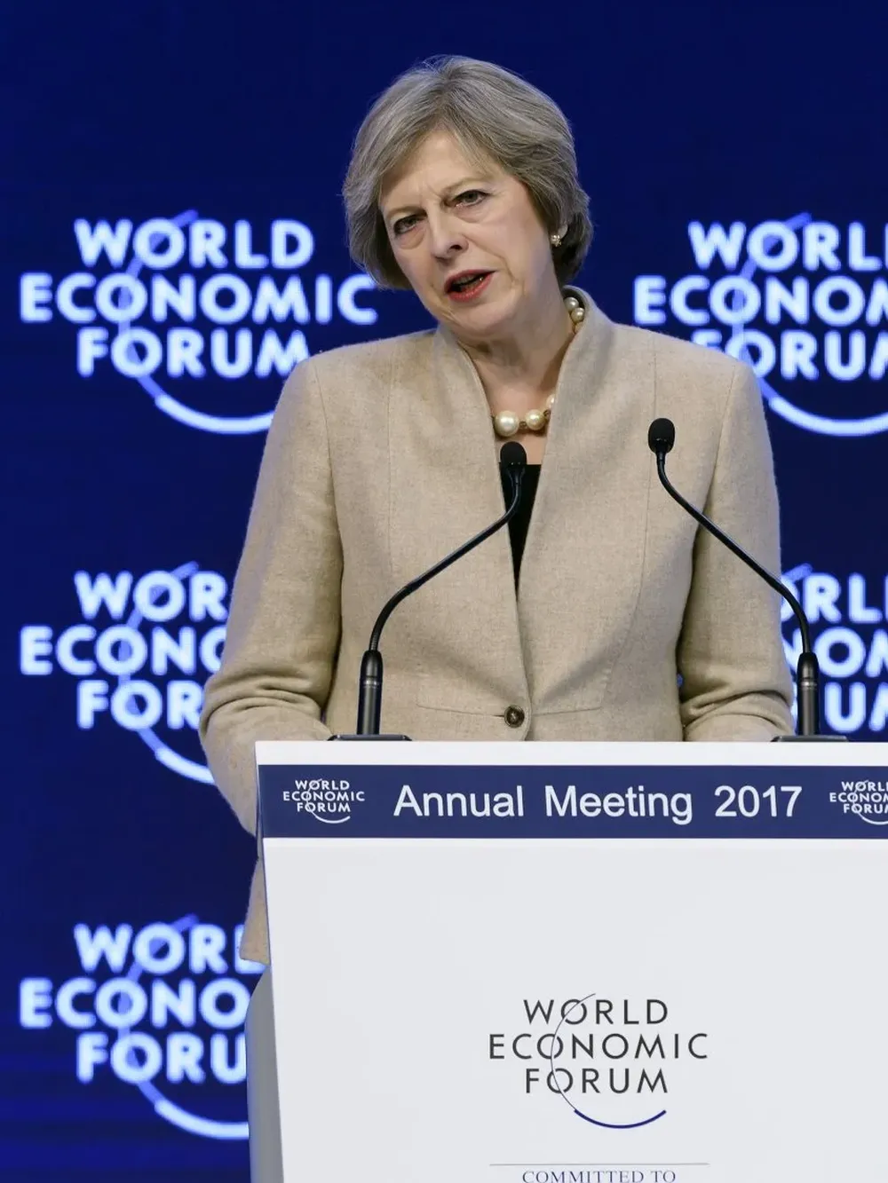 La primera ministra del Reino Unido, Theresa May