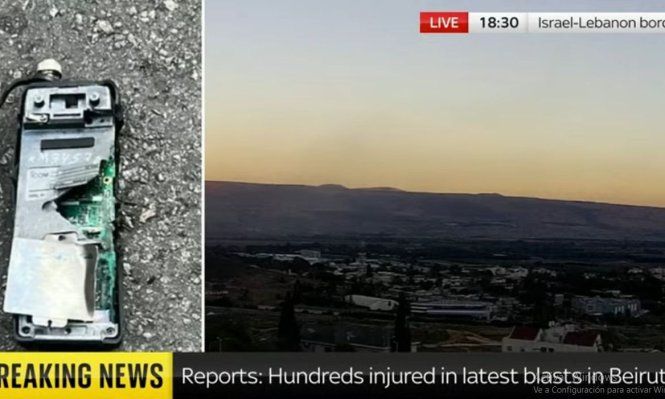 Estallan walkie-talkies del Hezbolá en Líbano, el día después de que estallaran los bipers: hay tres muertos y cientos de heridos