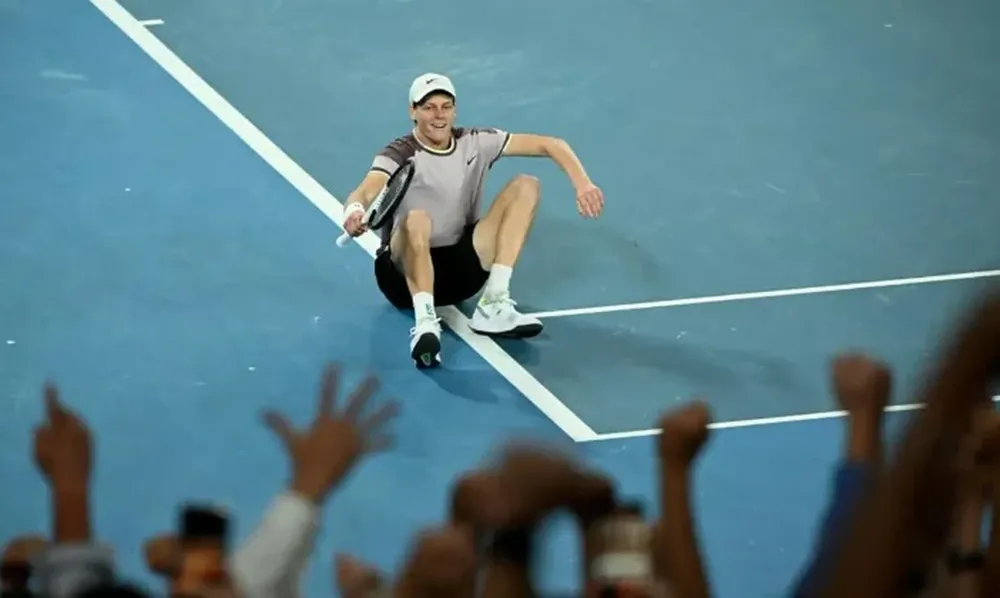 El tenista italiano Jannik Sinner ganó su primer título de Grand Slam