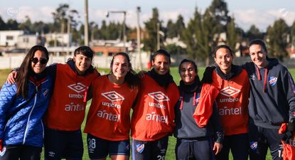 Jugadoras de Nacional