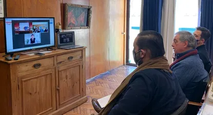 Los ministros participaron en el cierre de la Jornada Técnica Lechera 2021.