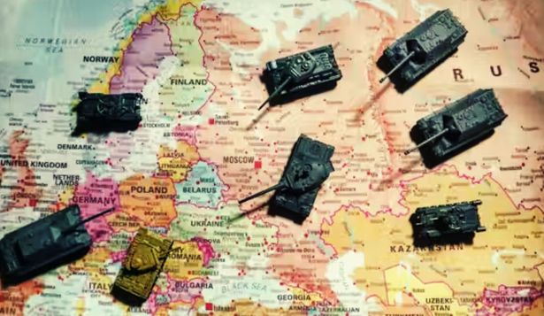 Escenario posible de tercera guerra mundial en Europa.