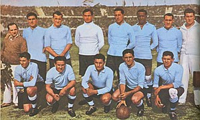 La selección de Uruguay en el Mundial de 1930