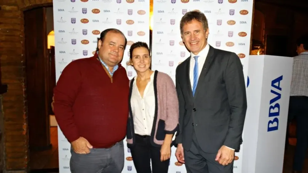 Santiago Alonso, Virginia Molfese y Juan Carlos Baucher