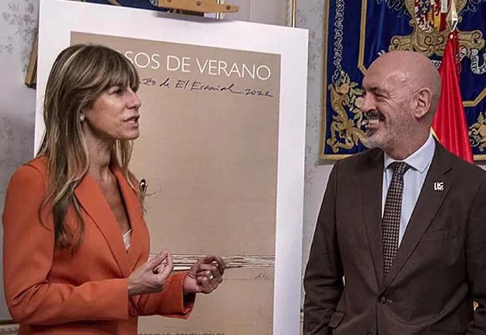 Begoña Gómez y , Joaquín Goyache
