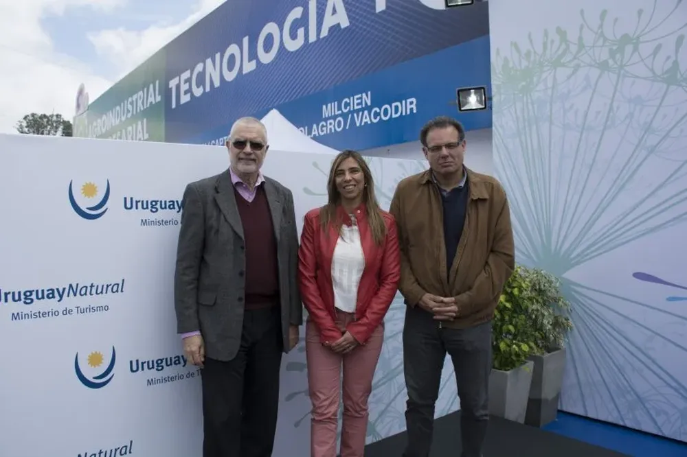 Benjamín Liberoff, Ana Claudia Caram y Anibal Pereyra