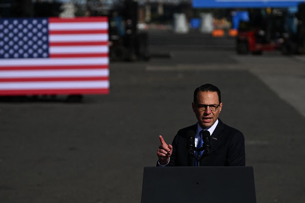 El gobernador de Pensilvania, Josh Shapiro