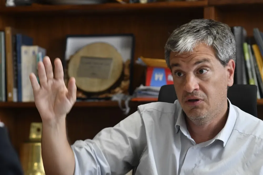 Juan Curbelo, presidente de la ANP