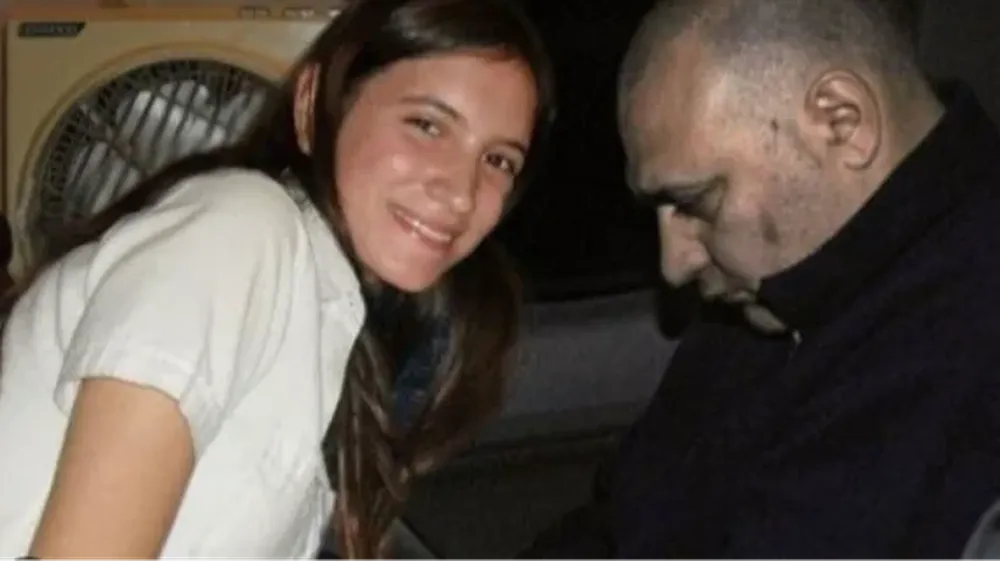 Angeles Rawson y el condenado Mangeri