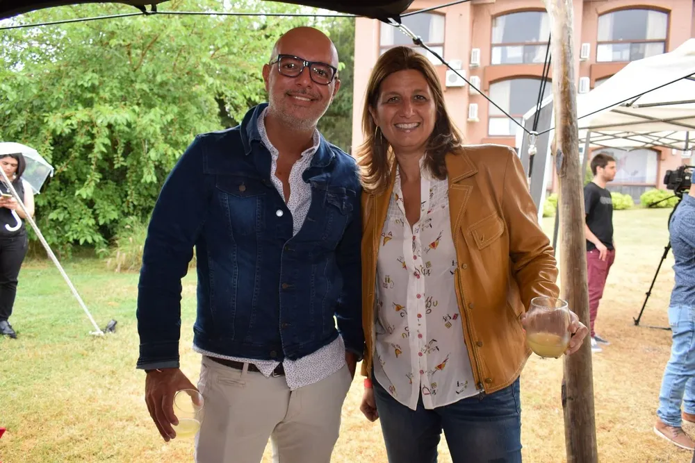 Hugo Socca y Lourdez Álvarez