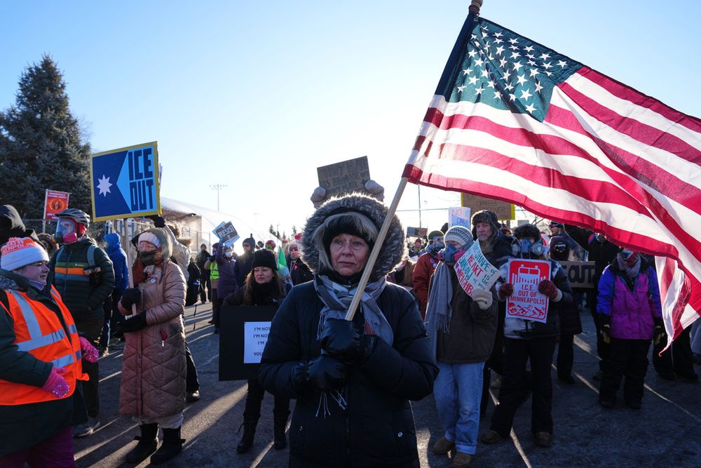 Protesta contra ICE en Minneapolis - 30-1-26 - AP