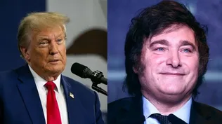 Donald Trump y Javier Milei