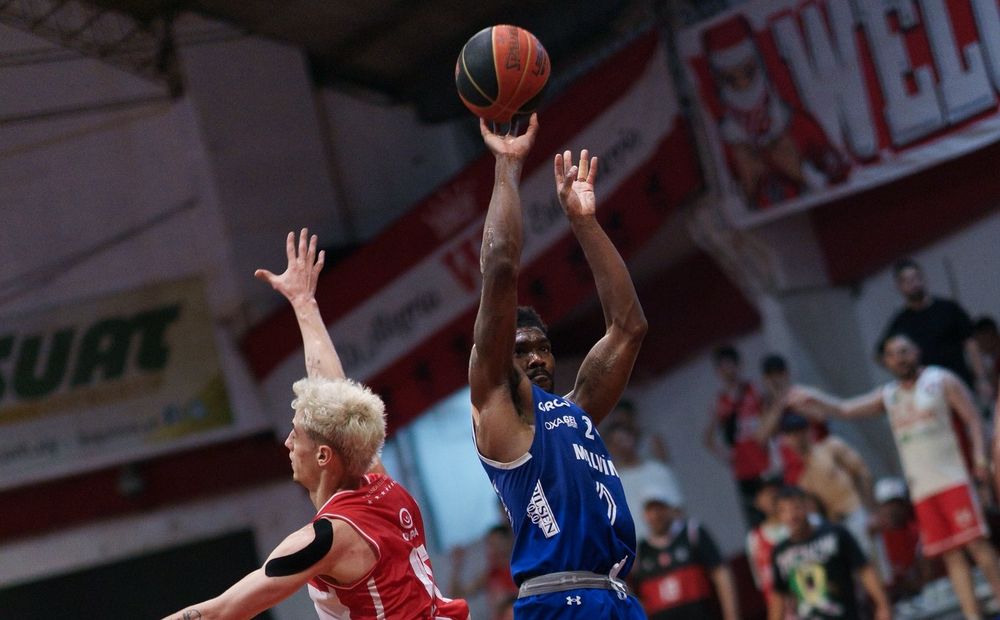 Imagen del partido entre Welcome y Malvín