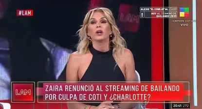 Yanina Latorre sumó un condimento más a la salida de Zaira Nara del Bailando.