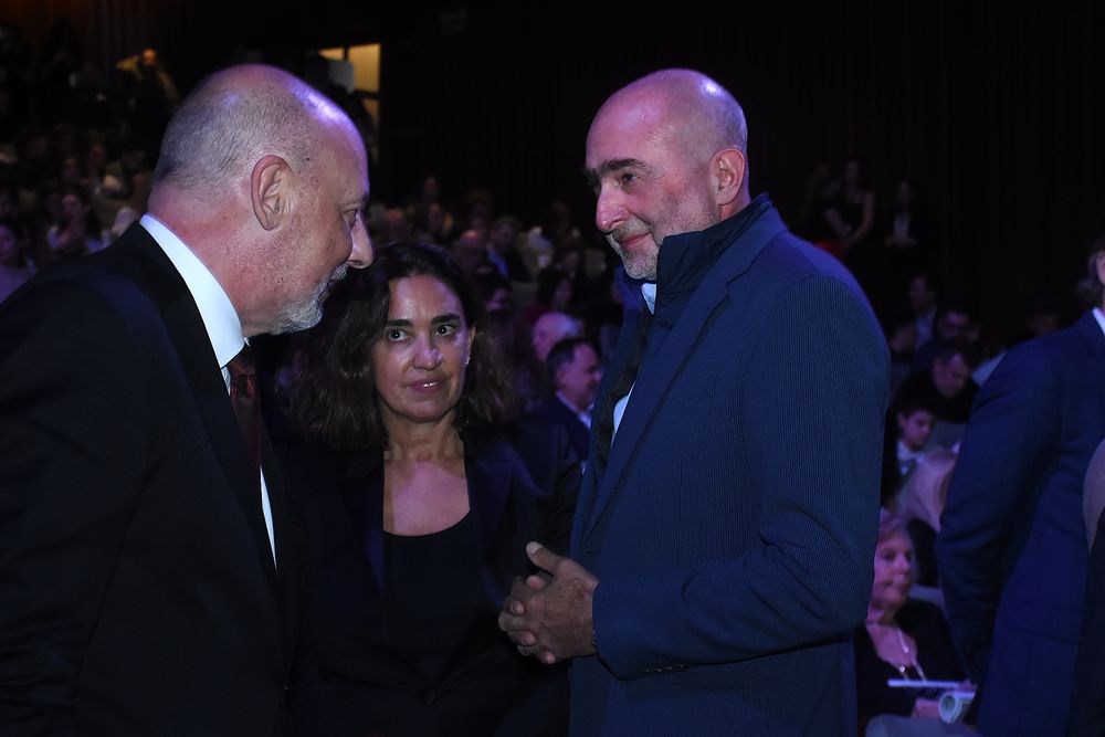 El juez López Biscayart y el empresario y asesor especial de la OEA, Gustavo Cinosi El juez López Biscayart y el empresario y asesor especial de la OEA, Gustavo Cinosi