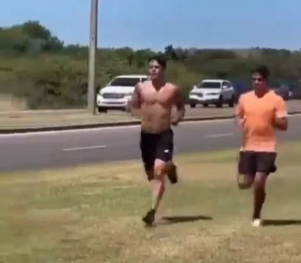 Felipe Carballo y Juan Manuel Gutiérrez entrenaron juntos en Punta del Este
