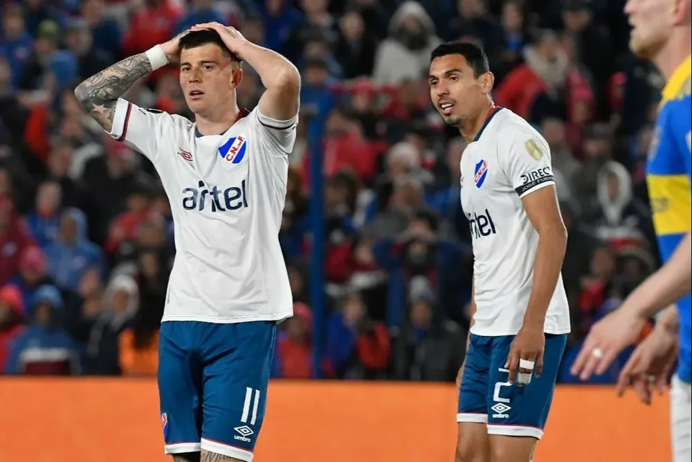 Juan Ignacio Ramírez de Nacional, fue de los mejores ante Boca Juniors