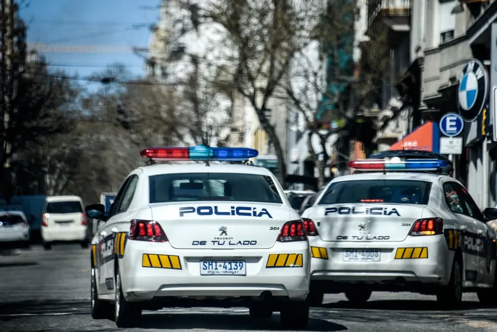 Patrullero de la Policía de Montevideo
