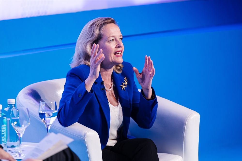 Nadia Calviño, ex ministra de Economia de España y actual presidenta del Banco Europeo de Inversión.