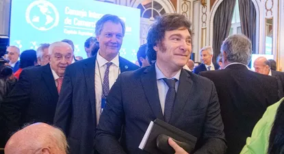 Javier Milei en el Cicyp