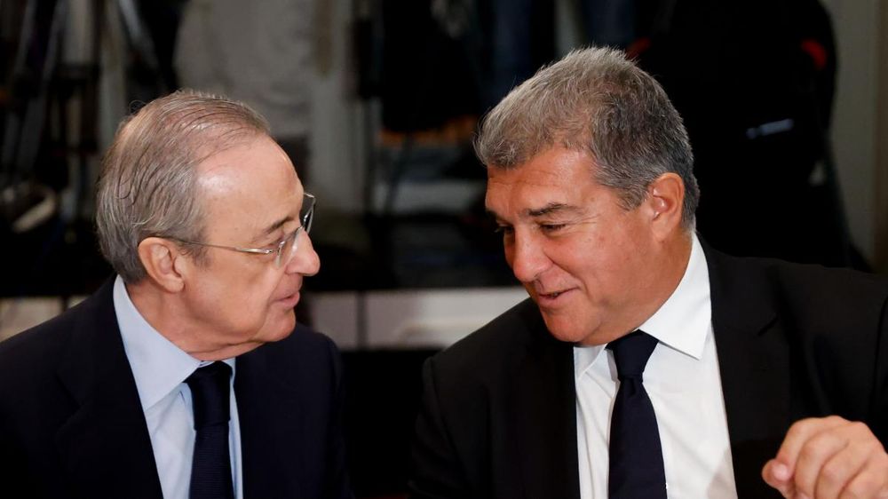 Joan Laporta y Florentino Pérez.