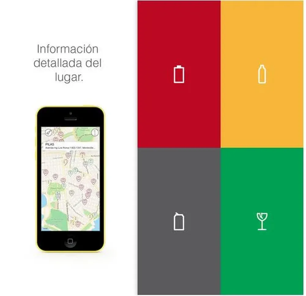 La app Dónde reciclo se puede descargar gratis desde la App Store de Apple