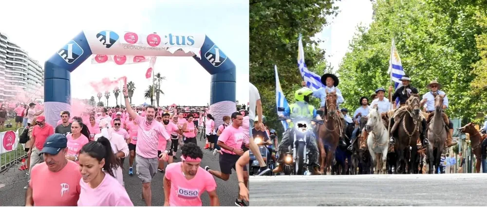 Se realizaron dos grandes actividades en Montevideo.