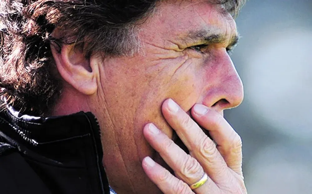 Carrasco vivió un partido aparte