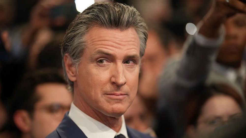 El gobernador de California, el dem&oacute;crata Gavin Newsom, son&oacute; como plan B de Biden antes del ascenso de Kamala Harris.