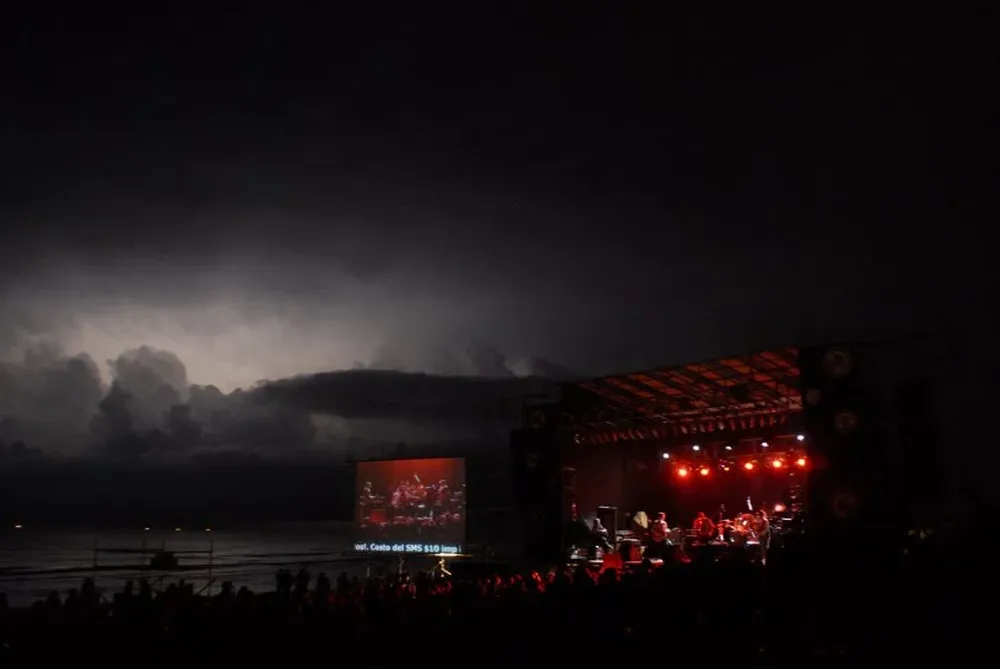 El escenario de la última Fiesta de la X, realizada en 2007 en el Parque Roosevelt