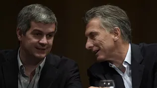 Mauricio Macri y Marcos Peña.
