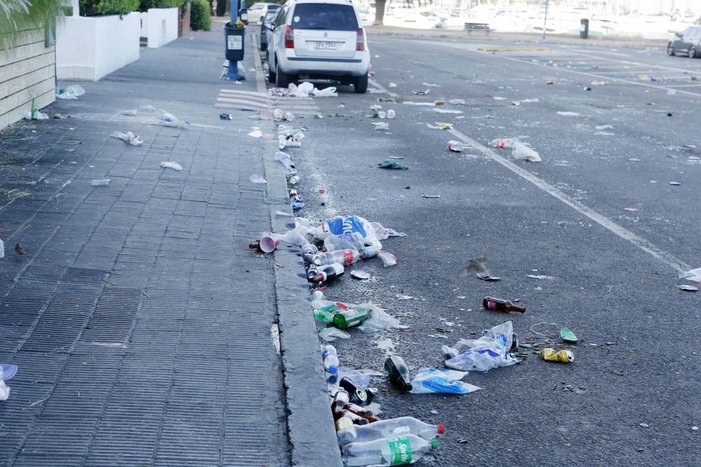 Punta del Este tras los festejos de Año Nuevo