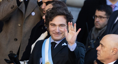 El presidente argentino, Javier Milei
